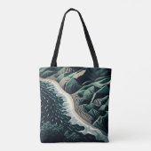 Serene Shores Tasche (Rückseite)