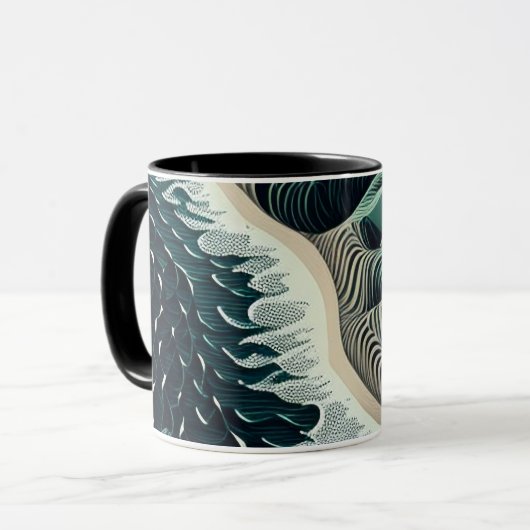 Serene Shores Tasse (Vorderseite Links)