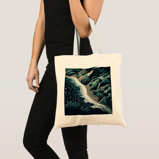 Serene Shores Tragetasche (Vorderseite (Produkt))