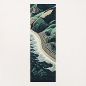 Serene Shores Yogamatte (Vorderseite)