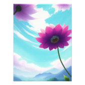 Serene Sky Bloom Fotodruck (Vorne)