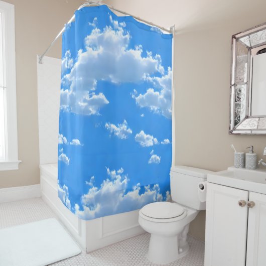 Serene Sky Duschvorhang (Beispiel)