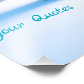 Serene Snowy Mountain Landscape & Winter Pine Tree Fotodruck (Ecke)