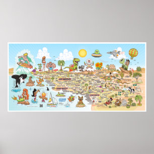 Serene SoCal Banner Poster