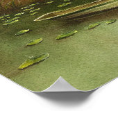 Serene Solitude Print Poster (Ecke)