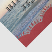 Serene Sonnenuntergang über dem Ozean glücklich Ge Seidenpapier (Ausschnitt)