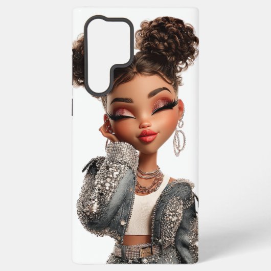 Serene Sparkle Muse Samsung Galaxy Hülle (Rückseite)