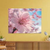 Serene Spring Flower Art Canvas Print Leinwanddruck (Insitu (Wohnzimmer))