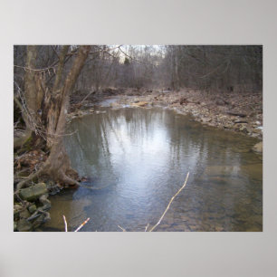 Serene Stream Poster