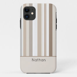 Serene Stripes Minimalistisch Case-Mate iPhone Hülle