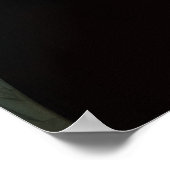 Serene Stylized Portrait Poster (Ecke)