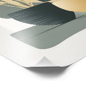 Serene Succulents Fotodruck (Ecke)