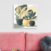 Serene Succulents Leinwanddruck (Insitu (Wohnzimmer))