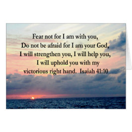 SERENE SUNRISE ISAIAH 41:10