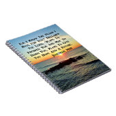 SERENE SUNRISE JEREMIAH 29:11 SCRIPTURE DESIGN NOTIZBLOCK (Rechte Seite)