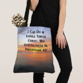 SERENE SUNRISE PHILIPPIANS 4:13 FOTO SCRIPTURE TASCHE (Von Nahem)
