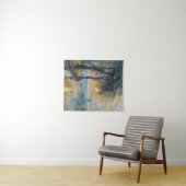 Serene Sunset by Water Impressionist Landschaft Ku Wandteppich (Beispiel (Horizontal))