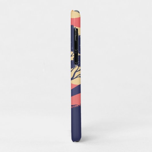 Serene Sunset Landscape Case-Mate iPhone Hülle (Hinten/Links)