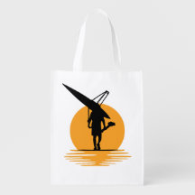 Serene Sunset Rowing:Minimalistische Oarsman-Silho