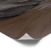 Serene Sunset Shore Poster (Ecke)