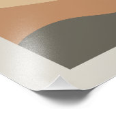 Serene Sunset über den Bergen Fotodruck (Ecke)