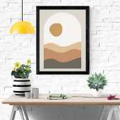 Serene Sunset über den Bergen Fotodruck