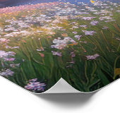 Serene Sunset's Embrace Poster (Ecke)