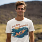 Serene Swim: Behalt einfach nur Schwimmen T-Shirt