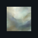 Serene Teal Blue Abstract Waves Ethereal Landscape Leinwanddruck<br><div class="desc">Immerse yourself in tranquil serenity with this ethereal abstract piece. Gentle waves of teal, deep navy, soft mint, and warm beige blend seamlessly into misty, flowing layers that suggest distant horizons and peaceful skies. The subtle rippled texture adds depth and motion, creating a calming, meditative atmosphere ideal for modern minimalist...</div>