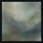 Serene Teal Blue Abstract Waves Ethereal Landscape Poster<br><div class="desc">Immerse yourself in tranquil serenity with this ethereal abstract piece. Gentle waves of teal, deep navy, soft mint, and warm beige blend seamlessly into misty, flowing layers that suggest distant horizons and peaceful skies. The subtle rippled texture adds depth and motion, creating a calming, meditative atmosphere ideal for modern minimalist...</div>