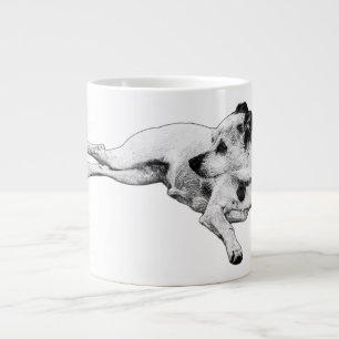 Serene Terrier Moment Jumbo-Tasse