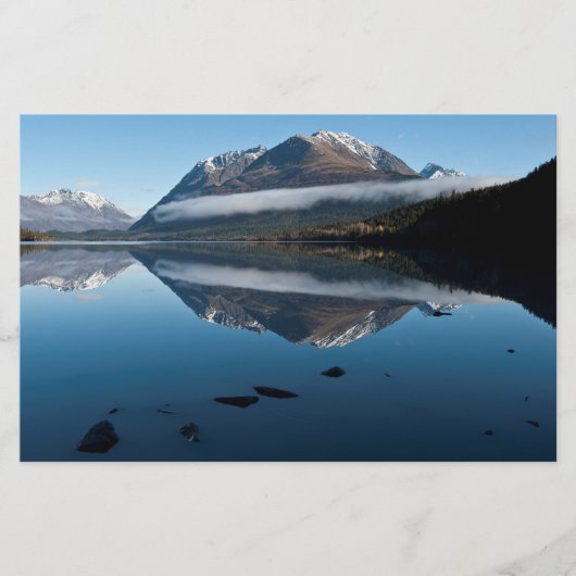 Serene Trail Lake Briefpapier (Vorderseite)