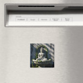 Serene Tranquil Buddha Fountain Magnet (In Situ (Geschirrspüler))