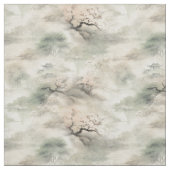 Serene Tranquility japanisches Thema Stoff (Muster)