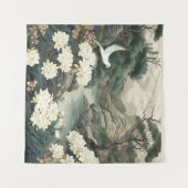 Serene Tranquility japanisches Thema Wandteppich (Vorderseite (Horizontal))