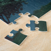Serene Tree and Cloud - Entspannender Nachthimmel Puzzle (Seite)