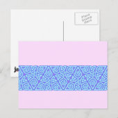 Serene Triangle Knot Band Postkarte (Vorne/Hinten)
