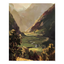 Serene Valley Landschaft