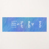 Serene versucht, keine Furz Yogamatte (Vorderseite (Horizontal))