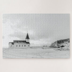 Serene Vík i Myrdal Church Puzzle