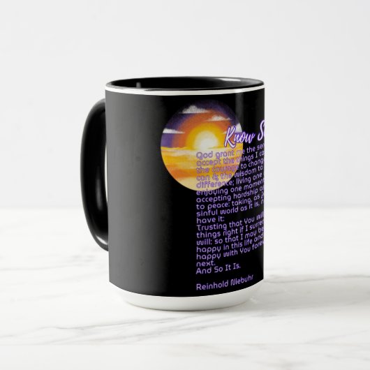 Serene Vision Tasse (Vorderseite Links)