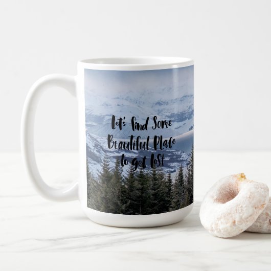 Serene Wanderlust Kaffeetasse (Mit Donut)
