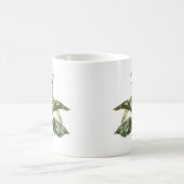 Serene Watercolor Comfrey Kaffeetasse (Mittel)