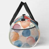Serene Watercolor Dots Duffle Bag (Rechts)