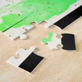 Serene Watercolor Harmony Puzzle - 252 Stück (Seite)