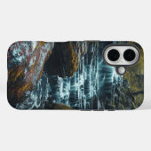 Serene Waterfall Phone Case - Nature Inspiriert (Rückseite (Horizontal))