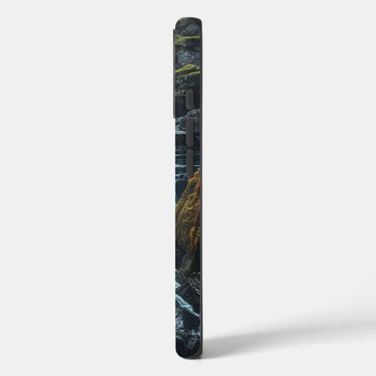 Serene Waterfall Phone Case - Nature Inspiriert (Rückseite / Links)