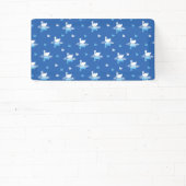 Serene Waters - Spielerisches Muster des Swan Lake Banner (InSitu)