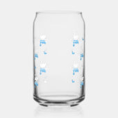 Serene Waters - Spielerisches Muster des Swan Lake Dosenglas (Links)