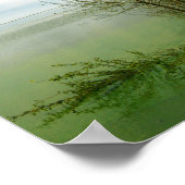 Serene Waterscape Landscape Poster (Ecke)
